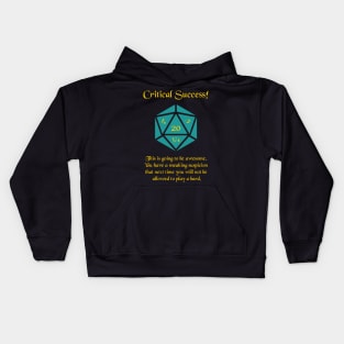 Critical Success: Bard-y Goodness Kids Hoodie